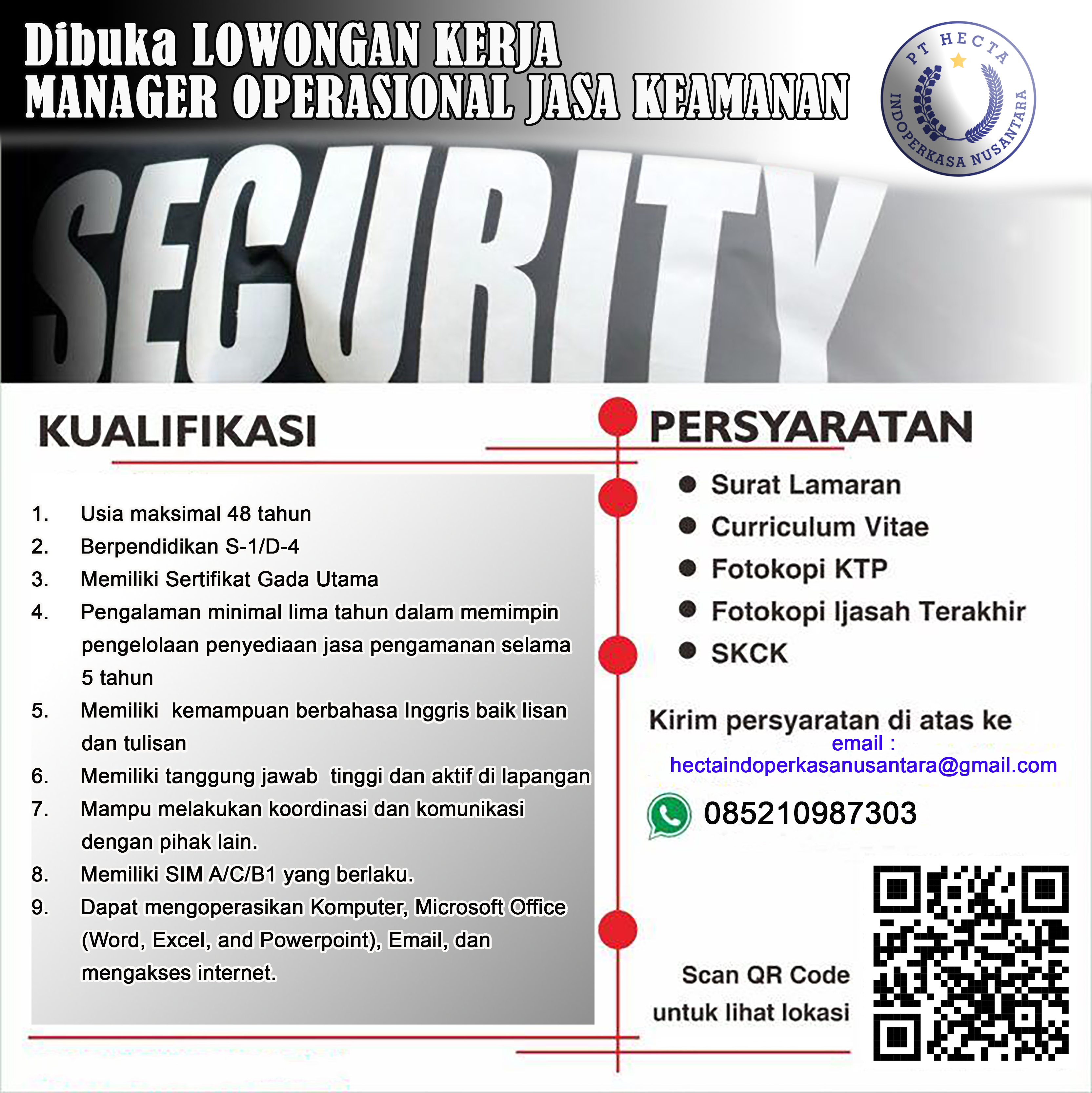 >LOWONGAN KERJA
