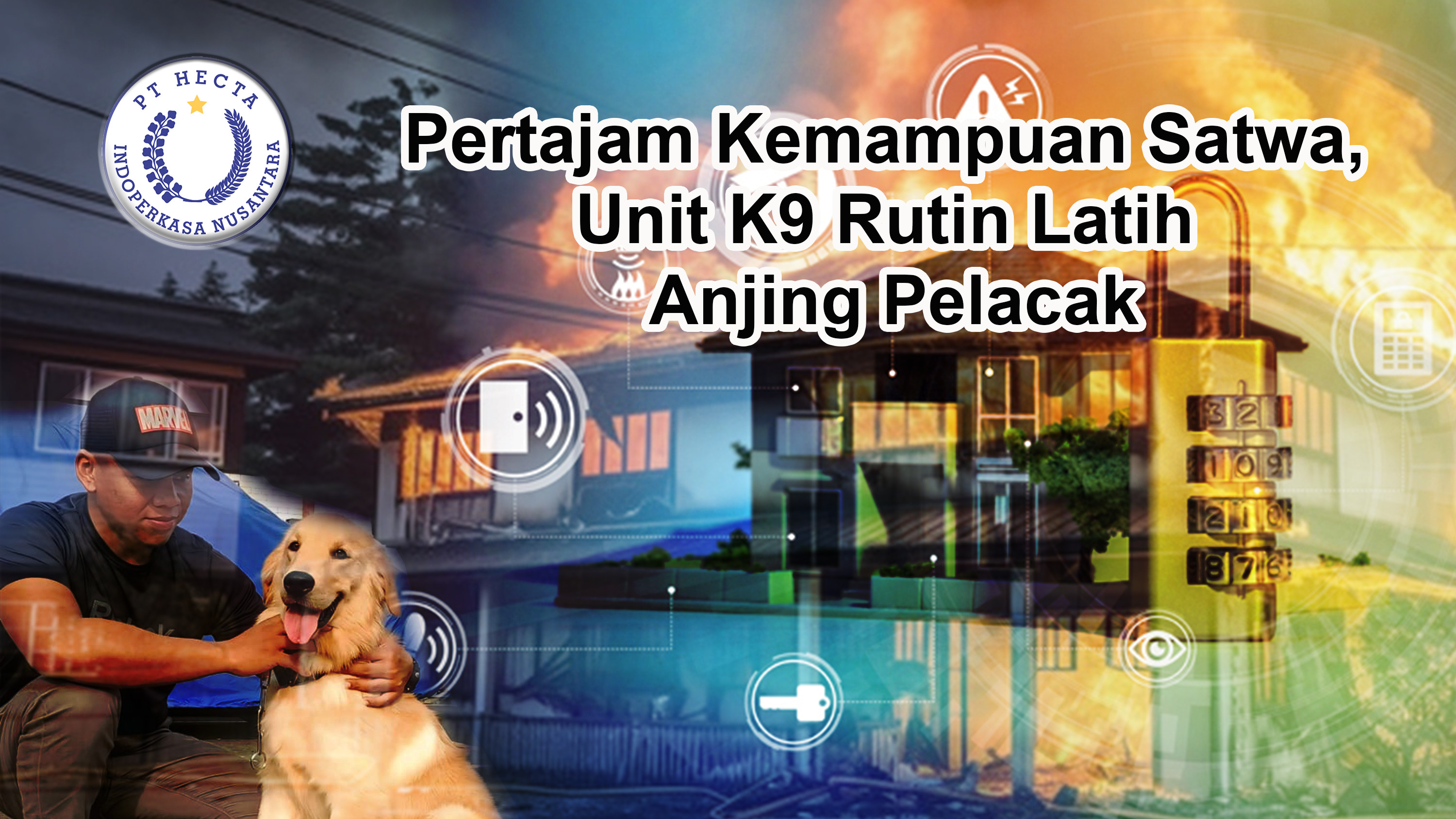 >Pertajam Kemampuan Satwa, Unit K9 Rutin Latih Anjing Pelacak